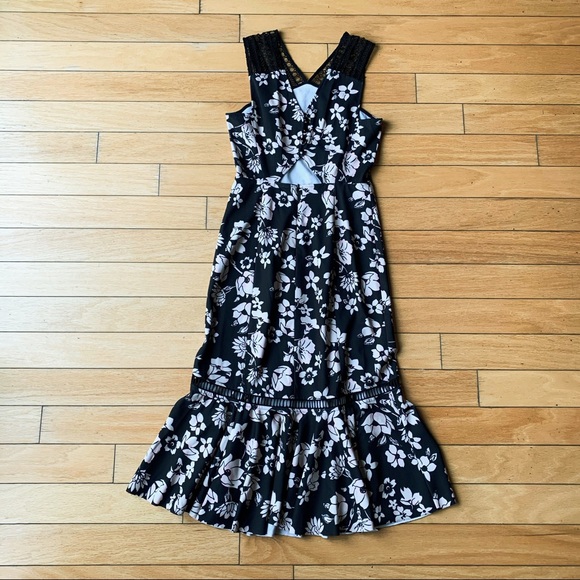 Tracy Reese Lace Combo dress - Picture 3 of 5